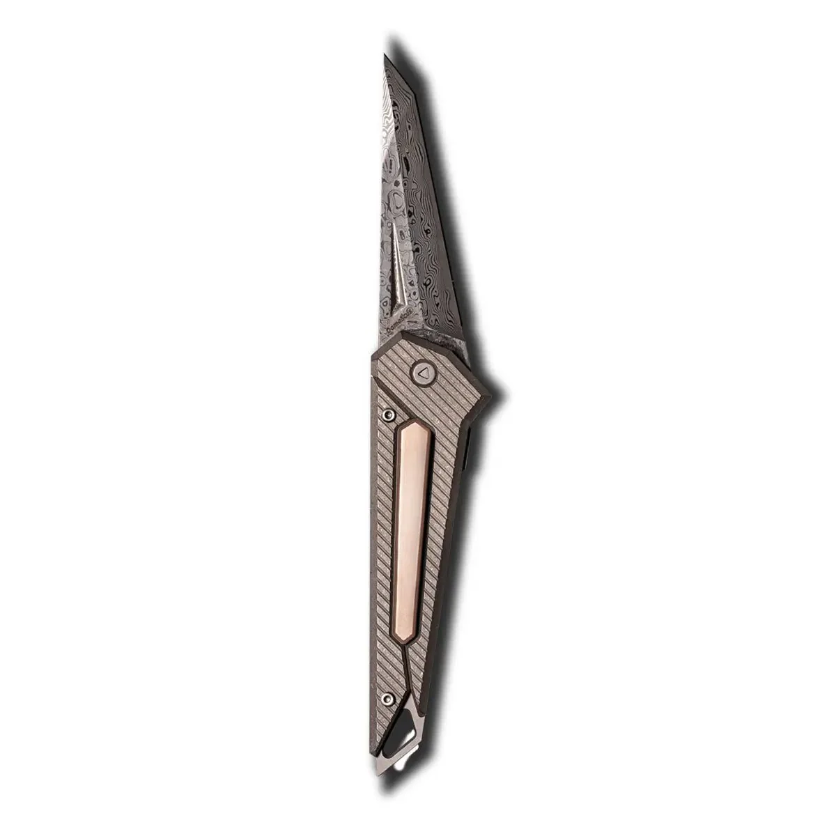 Damascus KAMETA - SW Titanium Scales - Image 8